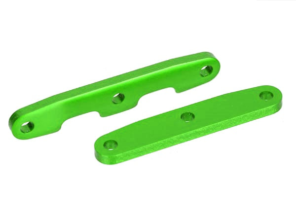 TRA6823G 6823G Front & Rear Aluminum Bulkhead Tie Bars, Green