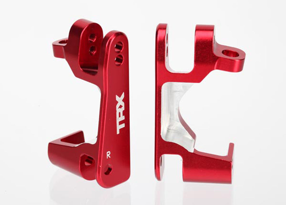TRA6832R 6832R Aluminum Caster Block Set, Red