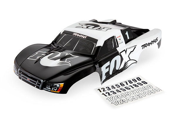 TRA6849 6849 Slash/Slash 4X4 Fox Edition Black & White Body