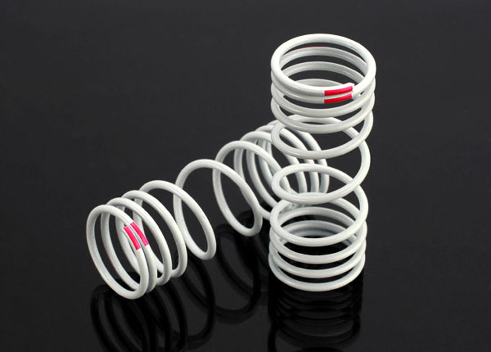 TRA6863 6863 Front Springs, Progressive +10% Rate Pink