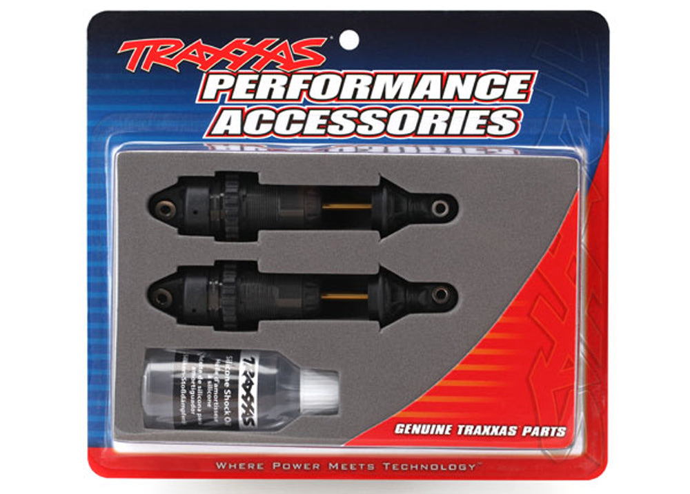 TRA7461X 7461X GTR Long Shocks, Hard Anodized, Black