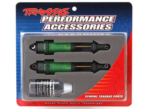 TRA7462G 7462G Aluminum GTR XX-Long Shocks, Green