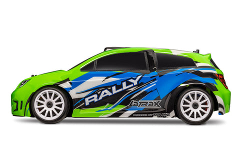 Traxxas 75054-5 LaTrax Rally 1/18 4WD Rally Car, GreenX