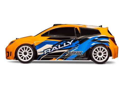 Traxxas 75054-5 LaTrax Rally 1/18 4WD Rally Car, OrangeX