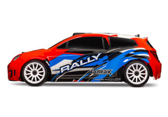 TRA75054-5-REDX 75054-5 LaTrax Rally 1/18 4WD Rally Car, RedX