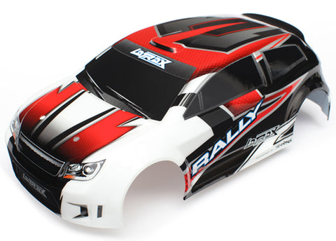 Traxxas 1/18 LaTrax Rally Red Body, Decals & Clips