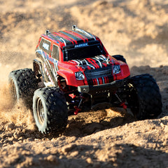 Traxxas 76054-5 LaTrax Teton 1/18 4WD Monster Truck, Red