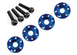 TRA7668 7668 Aluminum Wheel Nut Washer, Blue