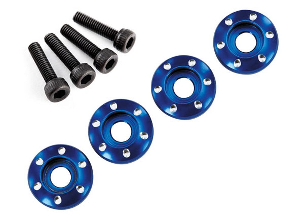 TRA7668 7668 Aluminum Wheel Nut Washer, Blue