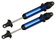 TRA7761 7761 Aluminum GTX Shocks, Blue, X-Maxx