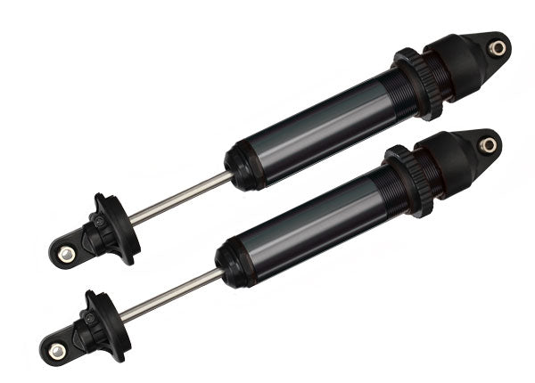 TRA7761A 7761A Aluminum GTX Shocks, Black, X-Maxx