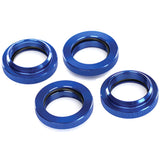TRA7767 7767 Aluminum GTX Shock Spring Retainers, Blue, X-Maxx