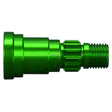 TRA7768G 7768G Aluminum Stub Axle, Green, X-Maxx
