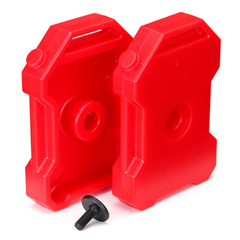 Traxxas 8022 Fuel Canisters, Red