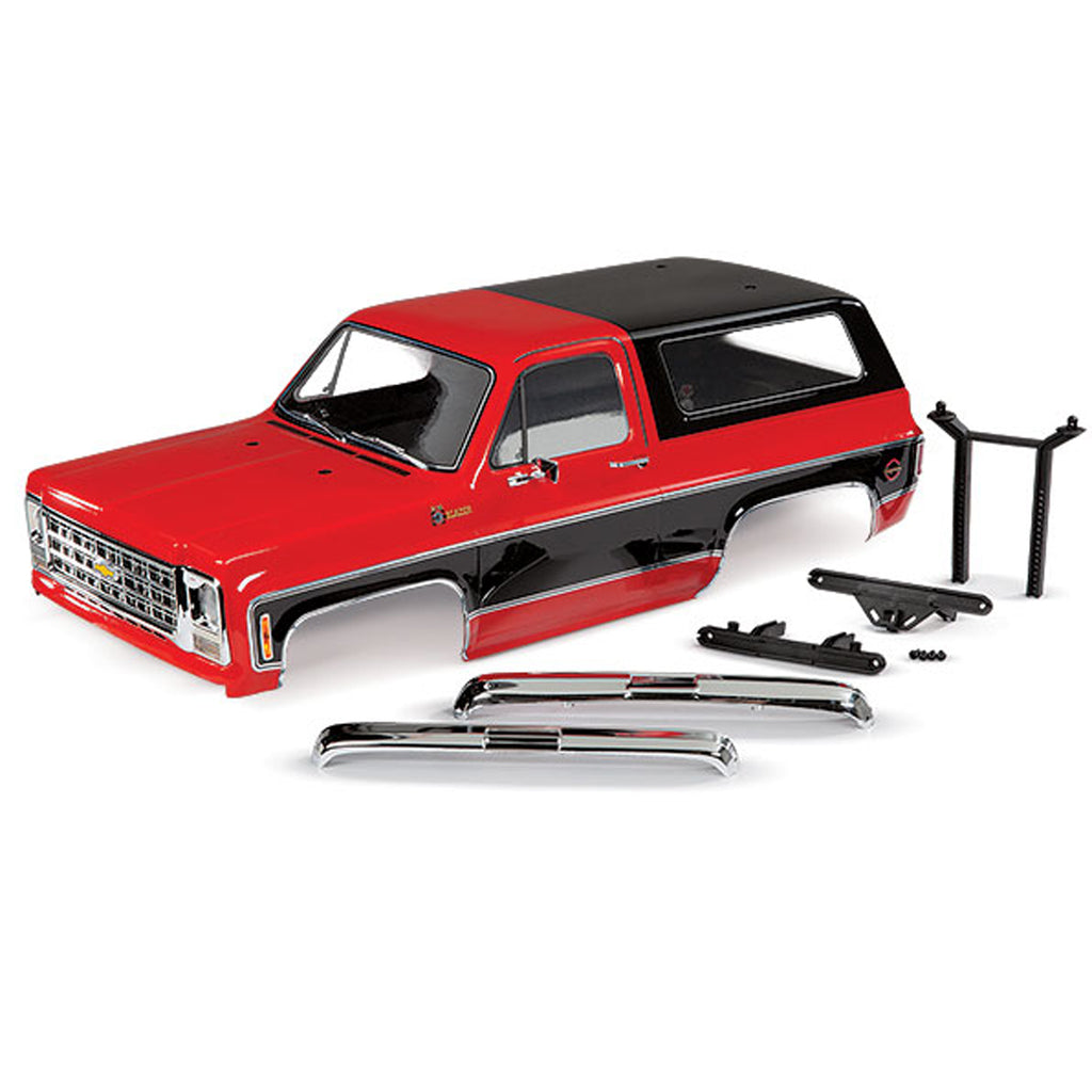 TRA8130R 8130R TRX-4 1979 Chevrolet Blazer Body, Complete, Red