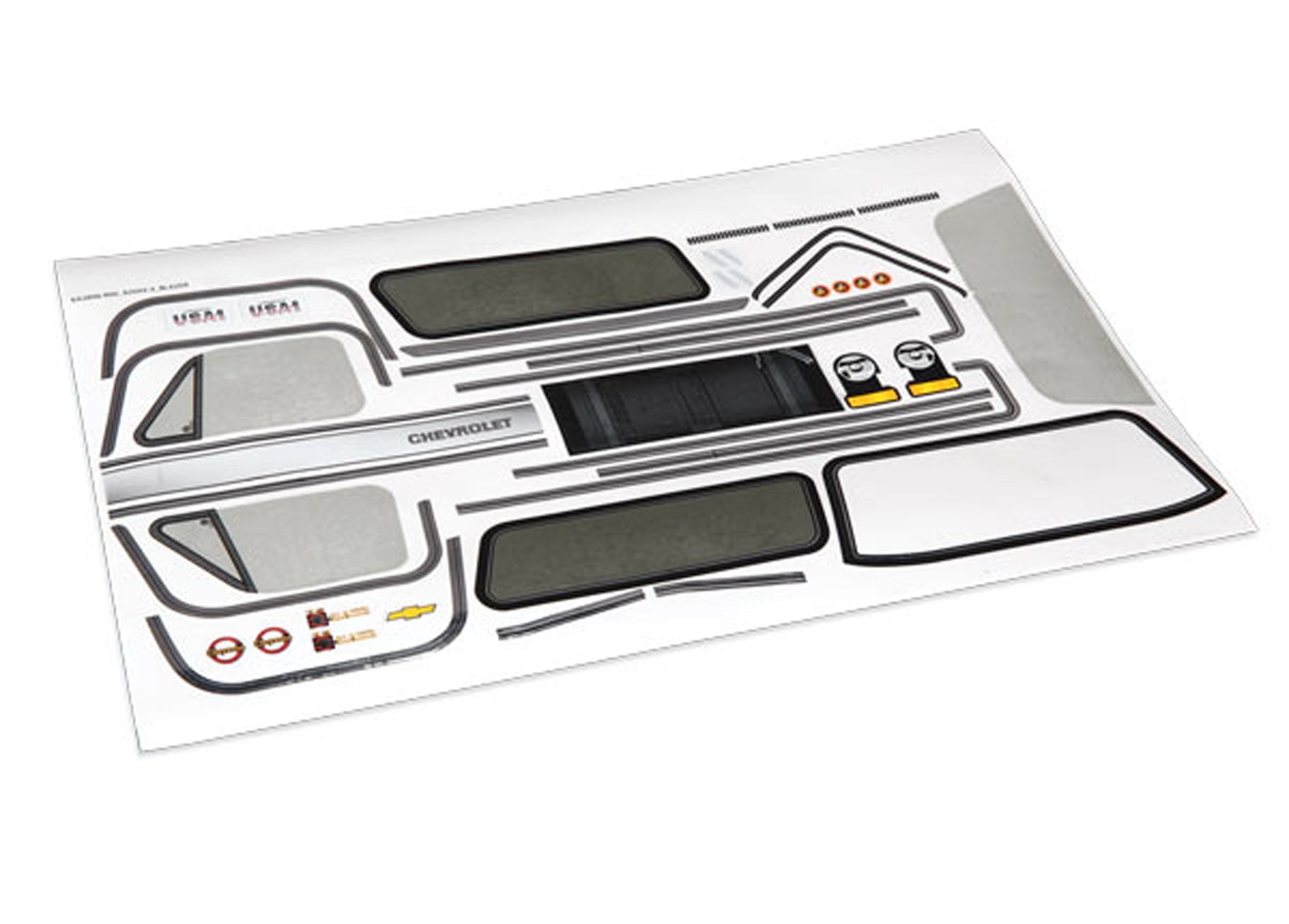 TRA8131 8131 Decal Sheet, 1979 Chevrolet Blazer, TRX-4