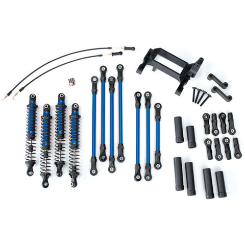 Traxxas 8140X Aluminum Long Arm Lift Kit, Complete, Blue