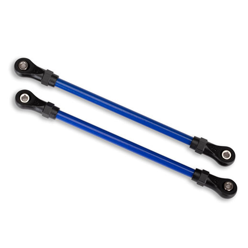 TRA8143X 8143X Steel Front Lower Suspension Links, Blue, TRX-4