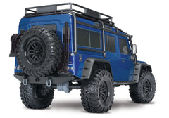 Traxxas 82056-4 TRX-4 Land Rover Defender 4WD Crawler, Blue