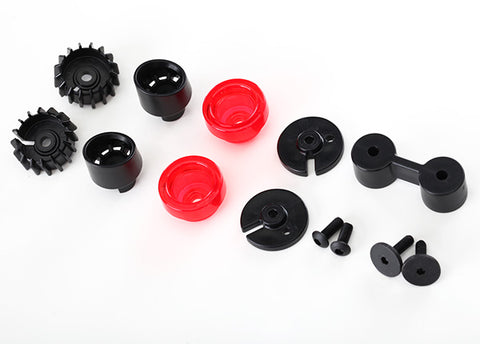 Traxxas 8314 Tail Lights Set, Exhaust Mount & Tips