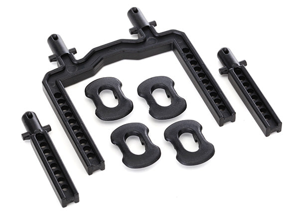 TRA8315 8315 Front & Rear Body Mount Set, 4-Tec