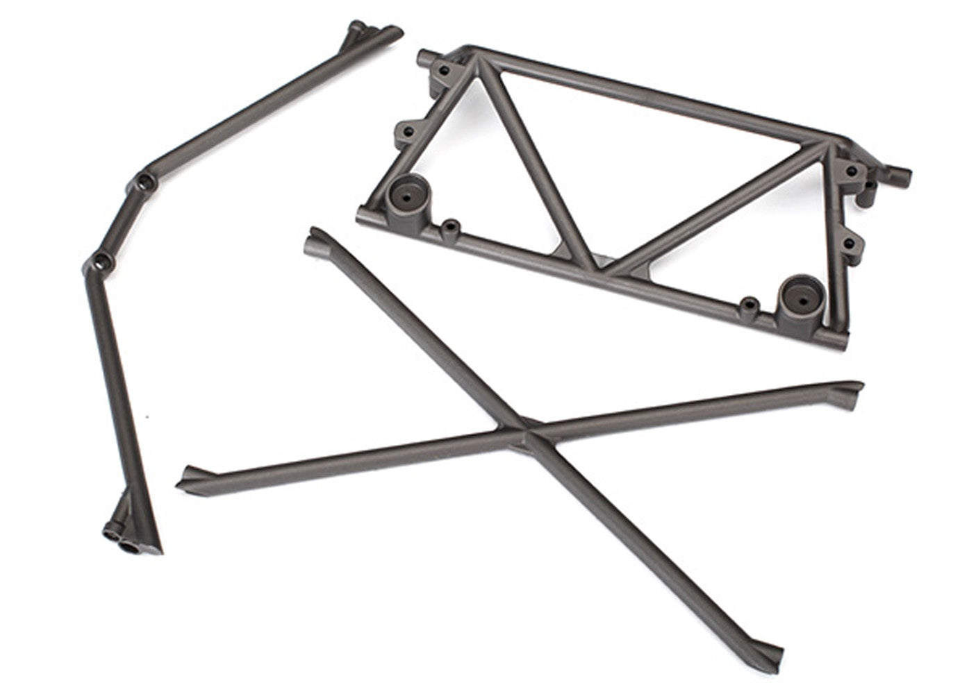 TRA8433 8433 Tube Chassis Center, Top, Rear Support, Black