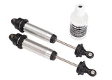 TRA8450 8450 Front Aluminum GTR Shocks, 134mm, Threaded, Silver, UDR
