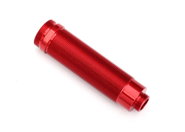 TRA8452R 8452R Aluminum GTR Shock Body, 64mm, Threaded, Red