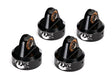 TRA8456 8456 Aluminum Fox Shock Caps, Black