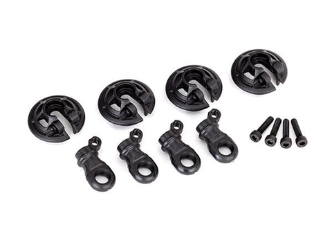 Traxxas 8459 Lower Captured Spring Retainers, UDR