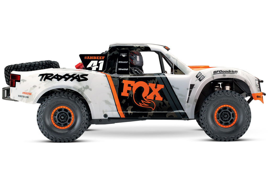 Traxxas Unlimited Desert Racer RTR R/C Truck (FOX body w/ Lights)