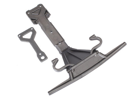 Traxxas 8537 Front Plastic Skidplate & Steal Support Plate