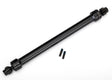 TRA8555 8555 Center Rear Aluminum Driveshaft, Black