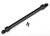 TRA8555 8555 Center Rear Aluminum Driveshaft, Black