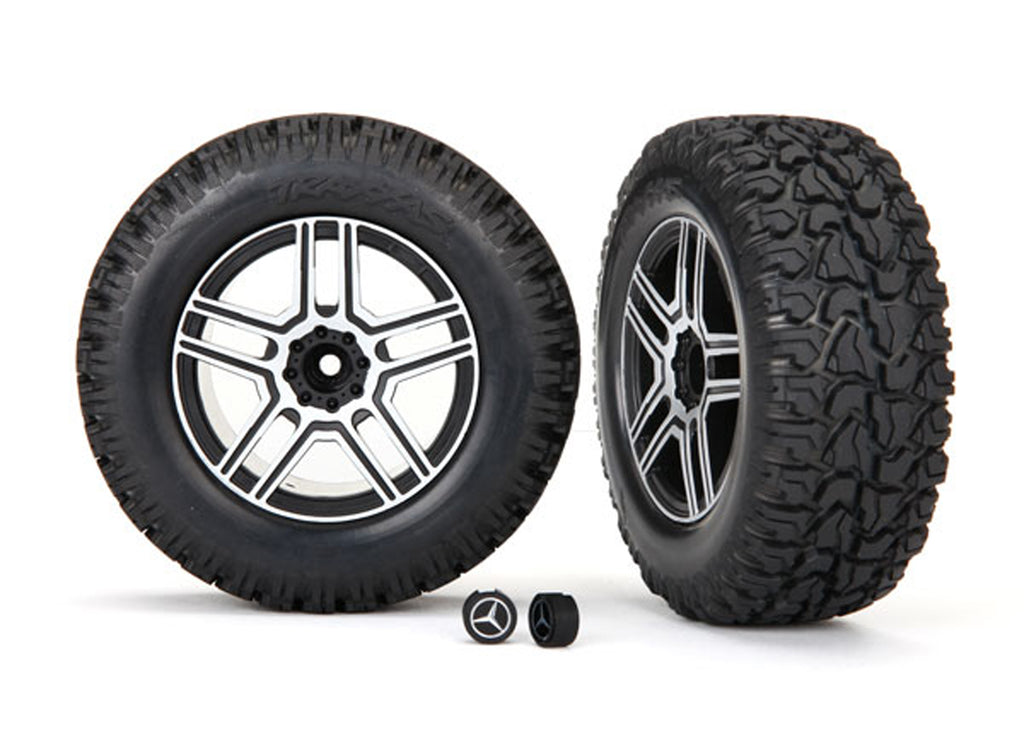 TRA8872 8872 Canyon RT Tires, Mercedes G 500 2.2" Wheels