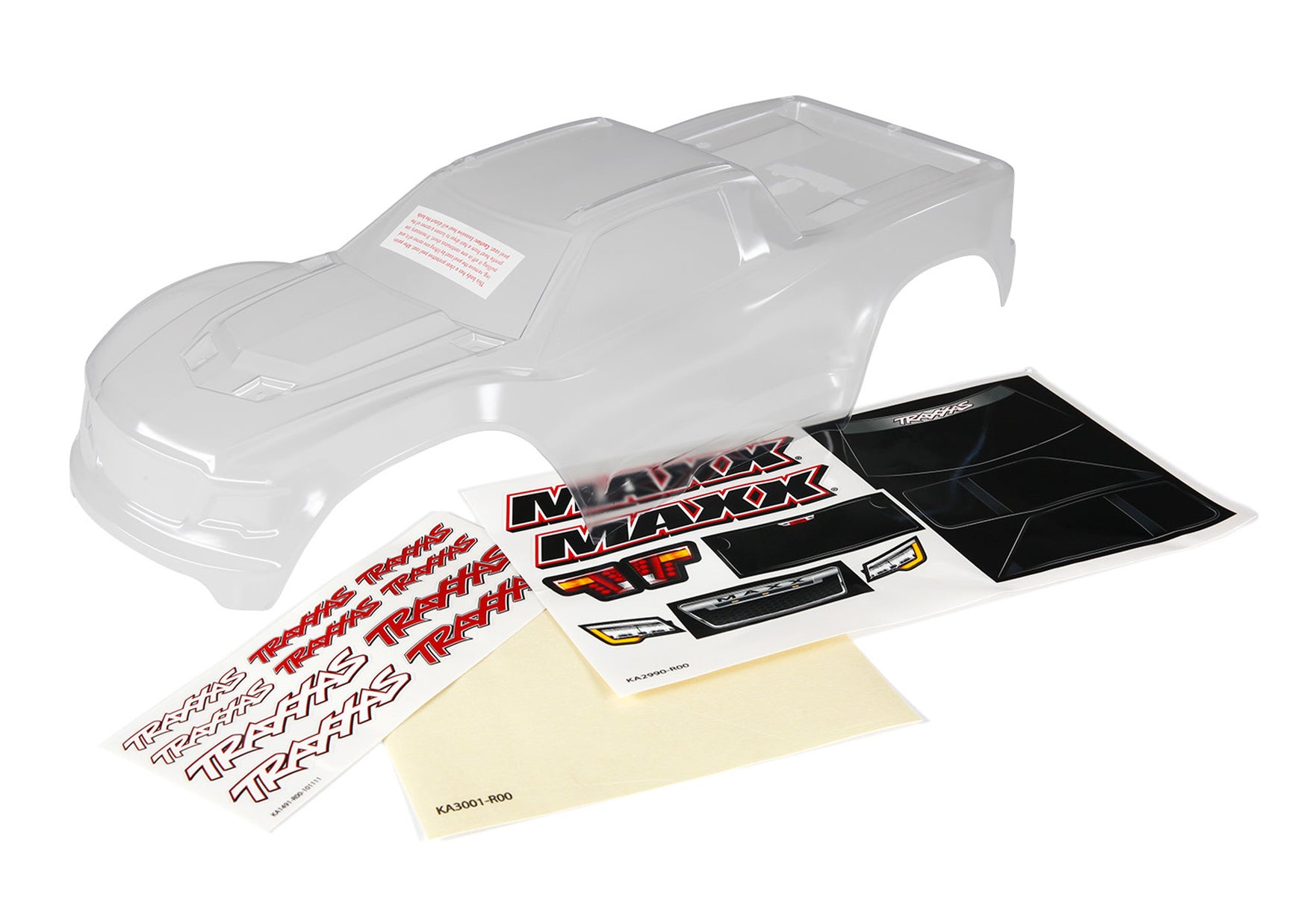 TRA8914 8914 Maxx Body, Clear, Heavy Duty