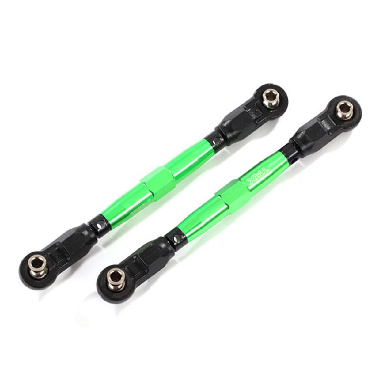 TRA8948G 8948G Front Aluminum Toe Links, 88mm, Green
