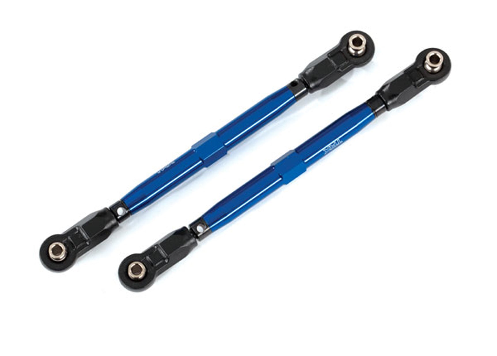 TRA8997X 8997X Aluminum WideMaxx Toe Links, Blue