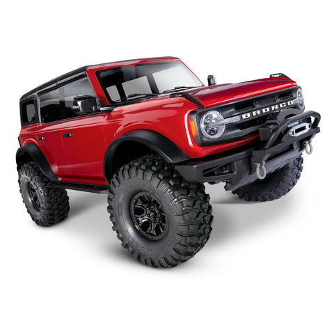 Traxxas 92076-4 TRX-4 2021 Ford Bronco 1/10 4x4 Crawler, Red