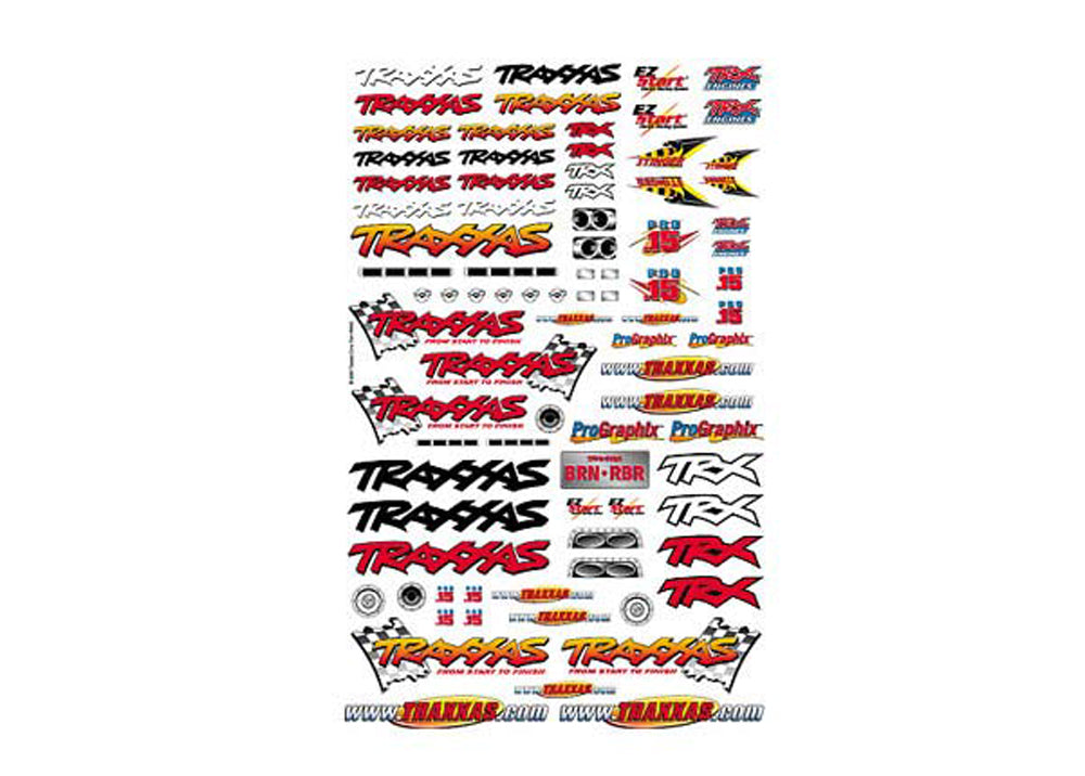 TRA9950 9950 Official Team Racing Decal Set